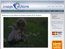Tablet Screenshot of craigsactions.com